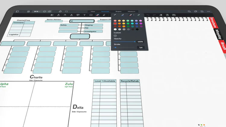 IDLH Tactical Worksheet Digital