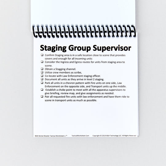IDLH Tactical Worksheet® Active Threat