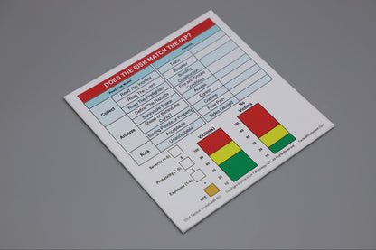 IDLH Tactical Worksheet® ISO (Incident Safety Officer)